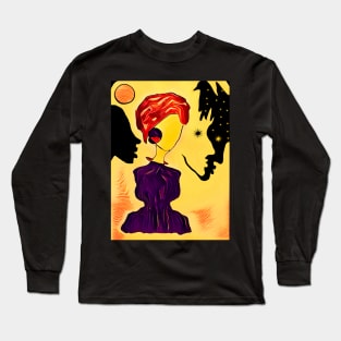 Perfume Botticelli in Purple Long Sleeve T-Shirt